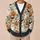 Pumpkin Bat Ghosts And Wildflowers For Cozy Autumn Outings, Halloween Fans, Women All-over Print Knitted Cardigan - 6