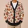 Autumn Maple Leaves In Warm Tones For Cozy Layering And Weekend Outings, Women's Style All-over Print Knitted Cardigan - 6