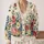 Vintage Rose Daisy Meadow for Casual Autumn Layering and Everyday Women’s Wardrobe Style All-over Print Knitted Cardigan - 2