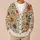 Rustic Wildflower Blooms for Cozy Autumn Layering and Everyday Feminine Weekend Style All-over Print Knitted Cardigan - 6
