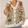 Rustic Wildflower Blooms for Cozy Autumn Layering and Everyday Feminine Weekend Style All-over Print Knitted Cardigan - 4
