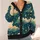 Dreamy Moon And Starry Sky Motifs For Cozy Autumn Layering And Everyday Elegance All-over Print Knitted Cardigan - 4
