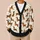 Dachshund Celebration Motif for Cozy Autumn Layering, Playful Style for Dog Lovers All-over Print Knitted Cardigan - 6