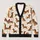 Dachshund Celebration Motif for Cozy Autumn Layering, Playful Style for Dog Lovers All-over Print Knitted Cardigan - 1