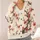 Crimson Plum Blossom Branches for Autumn Layering and Everyday East Asian Inspired Style All-over Print Knitted Cardigan - 4