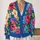 Colorful Floral Blooms for Bright Everyday Layering, Garden Events, and Weekend Style All-over Print Knitted Cardigan - 2