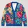 Colorful Floral Blooms for Bright Everyday Layering, Garden Events, and Weekend Style All-over Print Knitted Cardigan - 1