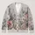 Watercolor Wildflower Bouquet Motifs For Relaxed Everyday Layering And Garden Style All-over Print Knitted Cardigan - 1
