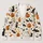 Halloween Bats Pumpkins and Witch Hats for Cozy Autumn Layering and Festive Nights All-over Print Knitted Cardigan - 1