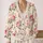 Pink Rose Florals for Romantic Everyday Layering, Feminine Cottagecore Wardrobe Aesthetic All-over Print Knitted Cardigan - 2