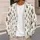 Evergreen Tree Motif for Cozy Seasonal Layering and Nature-Inspired Everyday Style All-over Print Knitted Cardigan - 5