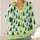 Evergreen Christmas Trees for Cozy Holiday Gatherings and Women's Winter Wardrobes All-over Print Knitted Cardigan - 4