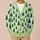 Evergreen Christmas Trees for Cozy Holiday Gatherings and Women's Winter Wardrobes All-over Print Knitted Cardigan - 6