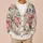 Pastel Wildflower Clusters for Relaxed Everyday Layering and Spring Weekend Style All-over Print Knitted Cardigan - 6