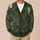 Dark Green Woodland Ferns and Wildflowers for Relaxed Everyday Layering Wardrobe for Nature Lovers All-over Print Knitted Cardigan - 6