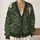 Dark Green Woodland Ferns and Wildflowers for Relaxed Everyday Layering Wardrobe for Nature Lovers All-over Print Knitted Cardigan - 2