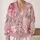 Pink Dahlia Blossoms for Romantic Everyday Layering and Garden Gatherings Women Love All-over Print Knitted Cardigan - 2