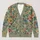 Colorful Botanical Circles for Relaxed Layering and Everyday Outdoor Style for Women All-over Print Knitted Cardigan - 1