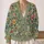 Colorful Botanical Circles for Relaxed Layering and Everyday Outdoor Style for Women All-over Print Knitted Cardigan - 2
