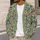 Colorful Botanical Circles for Relaxed Layering and Everyday Outdoor Style for Women All-over Print Knitted Cardigan - 5