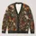 Butterfly Wildflower Motif for Autumn Layering, Garden Gatherings, and Cottage Style All-over Print Knitted Cardigan - 1