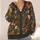 Butterfly Wildflower Motif for Autumn Layering, Garden Gatherings, and Cottage Style All-over Print Knitted Cardigan - 4