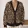 Dark Botanical Scrolls With Vintage Floral Charm For Relaxed Everyday Layering Women All-over Print Knitted Cardigan - 2