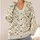 Botanical Songbird Meadow Motifs for Everyday Layering and Cottagecore Weekend Style All-over Print Knitted Cardigan - 4