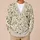 Botanical Songbird Meadow Motifs for Everyday Layering and Cottagecore Weekend Style All-over Print Knitted Cardigan - 6