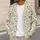 Botanical Songbird Meadow Motifs for Everyday Layering and Cottagecore Weekend Style All-over Print Knitted Cardigan - 5
