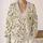 Botanical Songbird Meadow Motifs for Everyday Layering and Cottagecore Weekend Style All-over Print Knitted Cardigan - 2