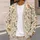 Songbird Botanical Motifs for Casual Layering and Cottagecore Weekend Outfits for Women All-over Print Knitted Cardigan - 5