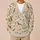 Songbird Botanical Motifs for Casual Layering and Cottagecore Weekend Outfits for Women All-over Print Knitted Cardigan - 6