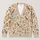 Songbird Botanical Motifs for Casual Layering and Cottagecore Weekend Outfits for Women All-over Print Knitted Cardigan - 1