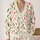 Colorful Holiday String Lights On Ivory For Cozy Winter Layering And Festive Gatherings All-over Print Knitted Cardigan - 2