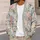 Romantic Pastel Rose Bouquet Floral Blooms for Everyday Layering and Garden Style All-over Print Knitted Cardigan - 5