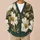 Daisy Flower Botanical Layering Style for Everyday and Dressy Women's Casual Outfits All-over Print Knitted Cardigan - 6