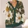 Daisy Flower Botanical Layering Style for Everyday and Dressy Women's Casual Outfits All-over Print Knitted Cardigan - 4