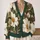 Daisy Flower Botanical Layering Style for Everyday and Dressy Women's Casual Outfits All-over Print Knitted Cardigan - 2