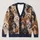 Shaggy Dog Faces for Cozy Everyday Layering, Weekend Walks, and Gifts for Pet Lovers All-over Print Knitted Cardigan - 1