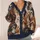 Shaggy Dog Faces for Cozy Everyday Layering, Weekend Walks, and Gifts for Pet Lovers All-over Print Knitted Cardigan - 4
