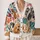 Colorful Dog Portraits for Cheerful Everyday Layering and Cozy Weekend Style Lovers All-over Print Knitted Cardigan - 2