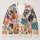 Colorful Dog Portraits for Cheerful Everyday Layering and Cozy Weekend Style Lovers All-over Print Knitted Cardigan - 1