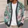 Santa Claus Holiday Gnome Wonderland for Cozy Winter Gatherings and Festive Layering All-over Print Knitted Cardigan - 5