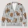 Highland Cow Farmhouse Style for Cozy Countryside Layering and Everyday Weekend Outings All-over Print Knitted Cardigan - 1