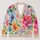 Watercolor Garden Blooms For Everyday Spring Layering And Weekend Outings For Women All-over Print Knitted Cardigan - 1