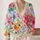Watercolor Garden Blooms For Everyday Spring Layering And Weekend Outings For Women All-over Print Knitted Cardigan - 2