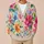 Watercolor Garden Blooms For Everyday Spring Layering And Weekend Outings For Women All-over Print Knitted Cardigan - 6