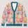 Colorful Sheep Motif for Cozy Farmhouse Layering and Relaxed Everyday Weekend Style All-over Print Knitted Cardigan - 1