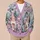 Rosy Gnome Christmas Scenes for Cozy Winter Layering and Festive Everyday Style Wear All-over Print Knitted Cardigan - 6